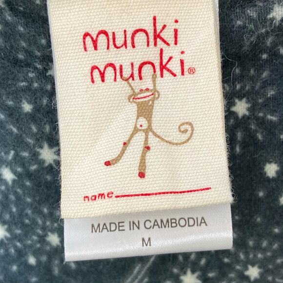 Munki Munki Owl Print PJ Top Medium - Picture 6 of 7